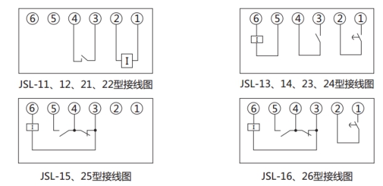 JSL-25時(shí)間校驗(yàn)接線圖